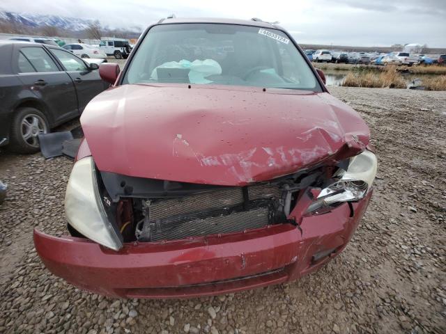 KNDMG4C33A6332989 - 2010 KIA SEDONA LX RED photo 5