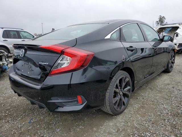 2HGFC2F88KH603384 - 2019 HONDA CIVIC SPORT 黑色 照片 3