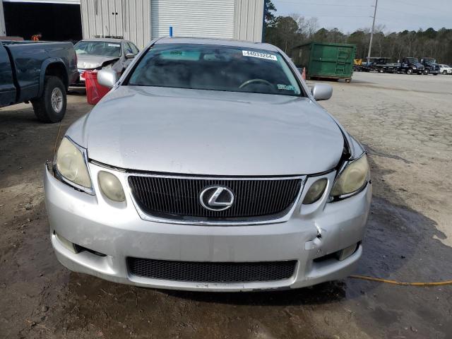 JTHBE96S970011028 - 2007 LEXUS GS 350 SILVER photo 5