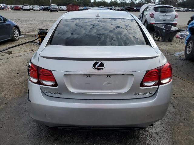 JTHBE96S970011028 - 2007 LEXUS GS 350 SILVER photo 6