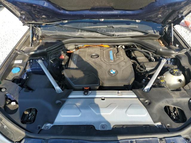 5UXTS1C03M9F52488 - 2021 BMW X3 XDRIVE30E BLUE photo 12