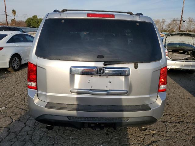 5FNYF4H67CB031849 - 2012 HONDA PILOT EXL SILVER photo 6