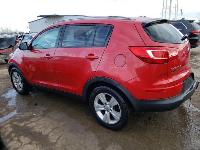 KNDPB3A23C7266067 - 2012 KIA SPORTAGE BASE RED photo 2