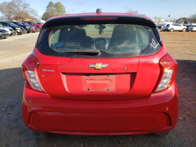 KL8CB6SA1HC840498 - 2017 CHEVROLET SPARK LS RED photo 6