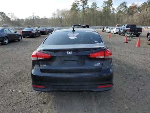 3KPFK4A78JE240686 - 2018 KIA FORTE LX BLACK photo 6