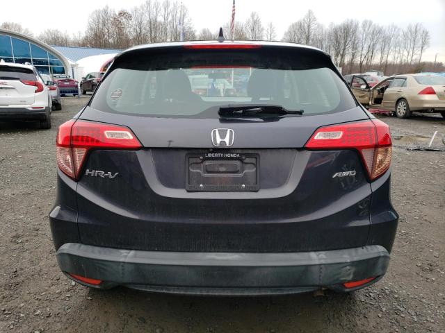 3CZRU6H30GM732708 - 2016 HONDA HR-V LX BLACK photo 6