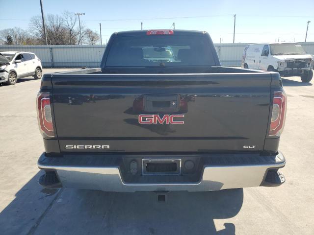 3GTP1NEC7HG359591 - 2017 GMC SIERRA C1500 SLT BLACK photo 6