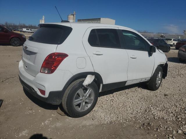 KL7CJKSB2LB315179 - 2020 CHEVROLET TRAX LS WHITE photo 3