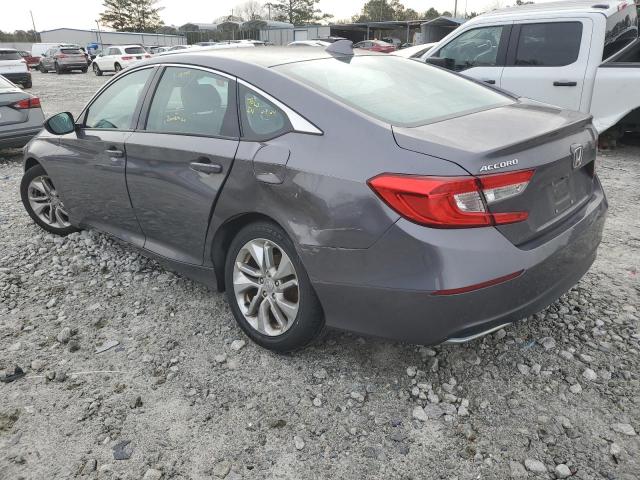 1HGCV1F16JA235004 - 2018 HONDA ACCORD LX GRAY photo 2