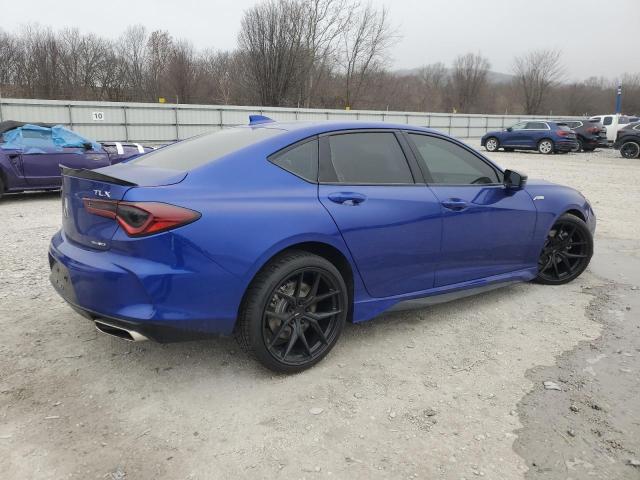 19UUB6F57MA000578 - 2021 ACURA TLX TECH A BLUE photo 3