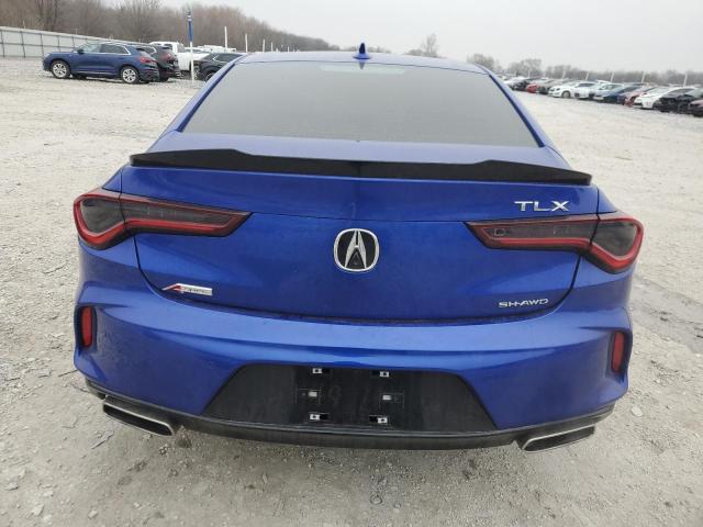 19UUB6F57MA000578 - 2021 ACURA TLX TECH A BLUE photo 6