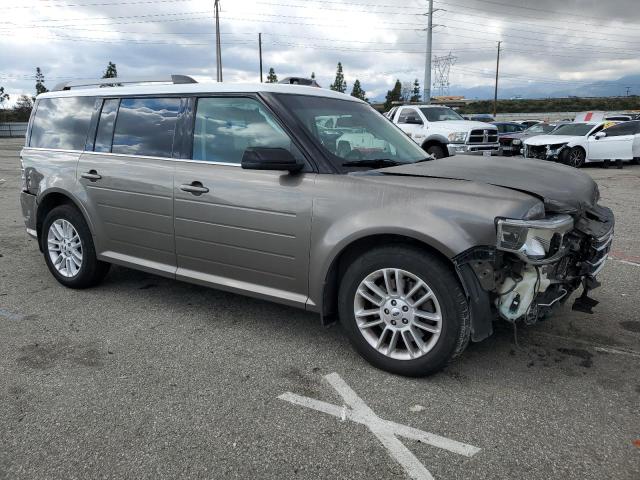 2FMGK5C84EBD18177 - 2014 FORD FLEX SEL TAN photo 4