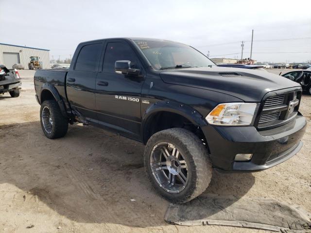 1D7RV1CT4BS620190 - 2011 DODGE RAM 1500 BLACK photo 4