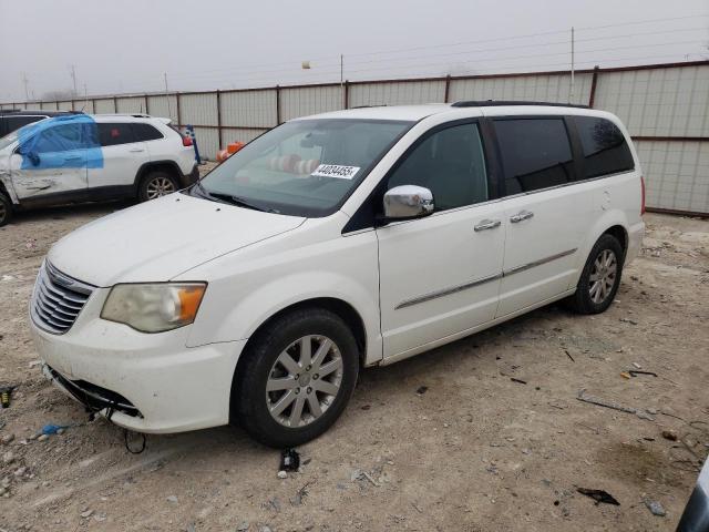 2C4RC1CG1CR133695 - 2012 CHRYSLER TOWN & COU TOURING L WHITE photo 1