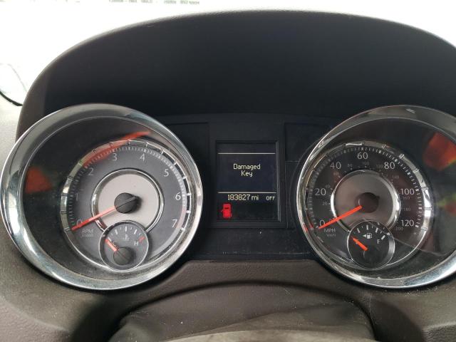 2C4RC1CG1CR133695 - 2012 CHRYSLER TOWN & COU TOURING L WHITE photo 9