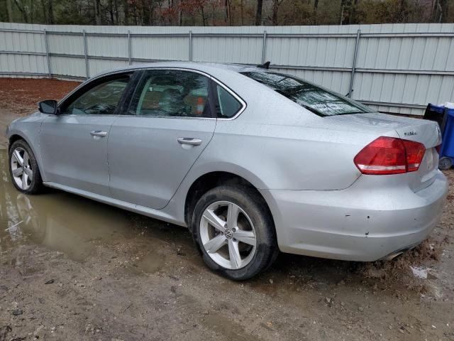 1VWBH7A3XCC081057 - 2012 VOLKSWAGEN PASSAT SE SILVER photo 2