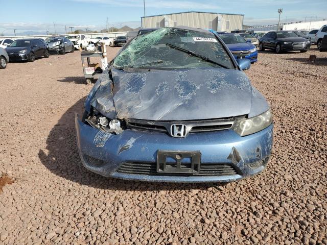 2HGFG11818H535590 - 2008 HONDA CIVIC EX BLUE photo 5