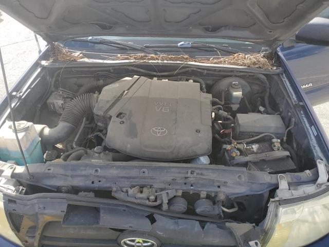 5TEJU62N86Z230611 - 2006 TOYOTA TACOMA DOUBLE CAB PRERUNNER BLUE photo 11