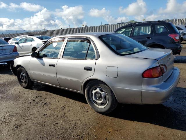 1NXBR12E7XZ260648 - 1999 TOYOTA COROLLA VE SILVER photo 2