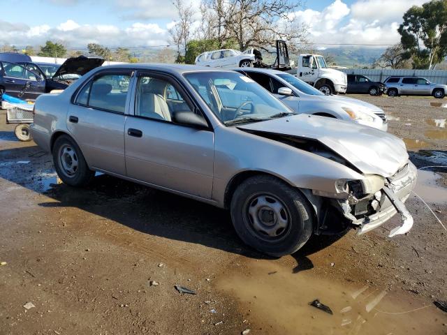 1NXBR12E7XZ260648 - 1999 TOYOTA COROLLA VE SILVER photo 4