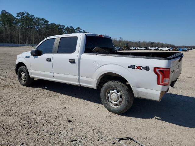 1FTFW1EF4GKE49059 - 2016 FORD F150 SUPERCREW WHITE photo 2