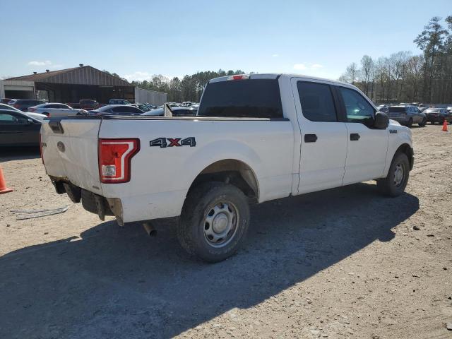 1FTFW1EF4GKE49059 - 2016 FORD F150 SUPERCREW WHITE photo 3