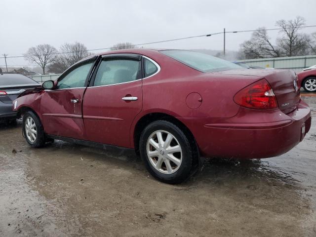 2G4WC532351317676 - 2005 BUICK LACROSSE CX RED photo 2