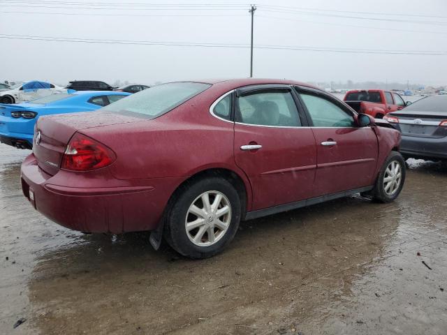 2G4WC532351317676 - 2005 BUICK LACROSSE CX RED photo 3