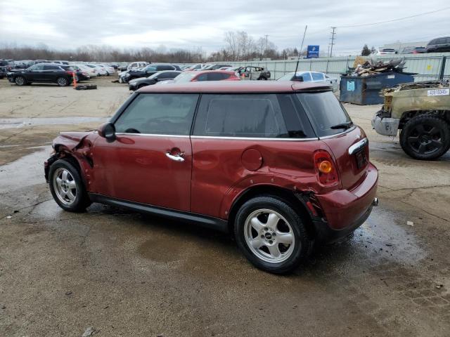 WMWMF33547TT53890 - 2007 MINI COOPER BURGUNDY photo 2