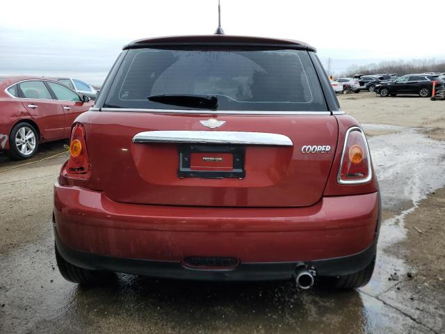 WMWMF33547TT53890 - 2007 MINI COOPER BURGUNDY photo 6