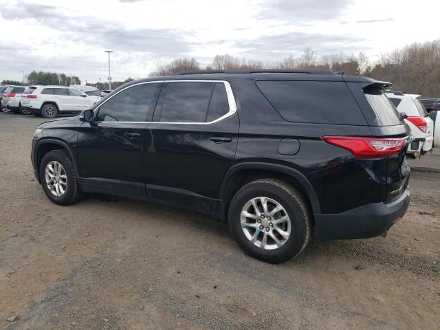 1GNEVGKW1KJ153069 - 2019 CHEVROLET TRAVERSE LT BLACK photo 2