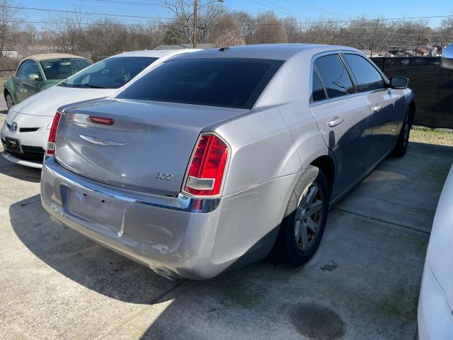 2C3CCAAG8EH354541 - 2014 CHRYSLER 300 GRAY photo 4