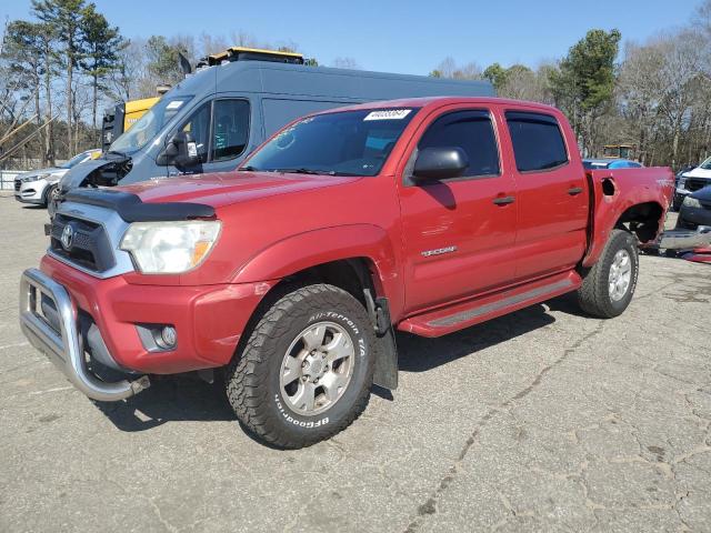 3TMJU4GNXEM173529 - 2014 TOYOTA TACOMA DOUBLE CAB PRERUNNER RED photo 1