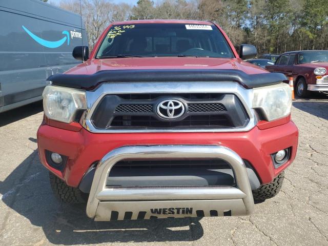 3TMJU4GNXEM173529 - 2014 TOYOTA TACOMA DOUBLE CAB PRERUNNER RED photo 5