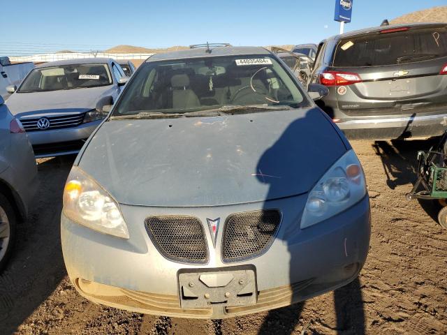 1G2ZG57B384236755 - 2008 PONTIAC G6 BASE BLUE photo 5