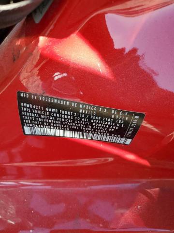 3VW2K7AJ9FM322495 - 2015 VOLKSWAGEN JETTA BASE RED photo 13