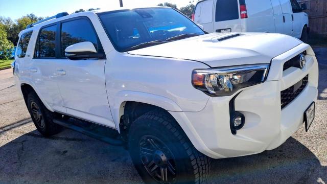 JTEFU5JRXM5233364 - 2021 TOYOTA 4RUNNER SR5 WHITE photo 1