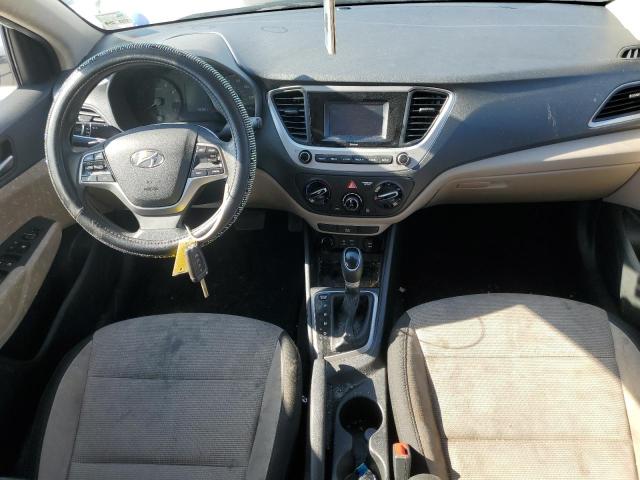 3KPC24A61ME136524 - 2021 HYUNDAI ACCENT SE WHITE photo 8