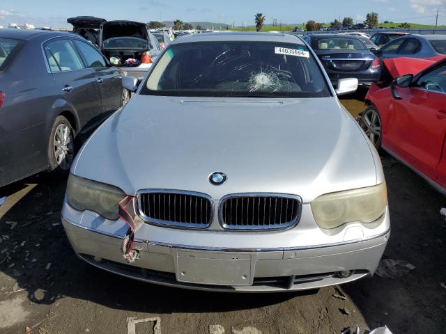 WBAGN63595DS57584 - 2005 BMW 745 LI SILVER photo 5