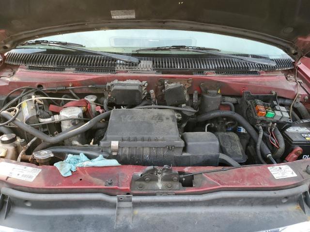 1GKDM19W3WB542102 - 1998 GMC SAFARI XT MAROON photo 12