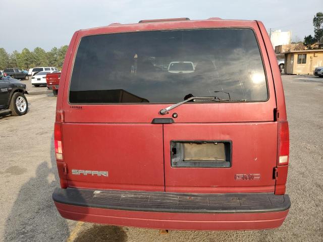 1GKDM19W3WB542102 - 1998 GMC SAFARI XT MAROON photo 6