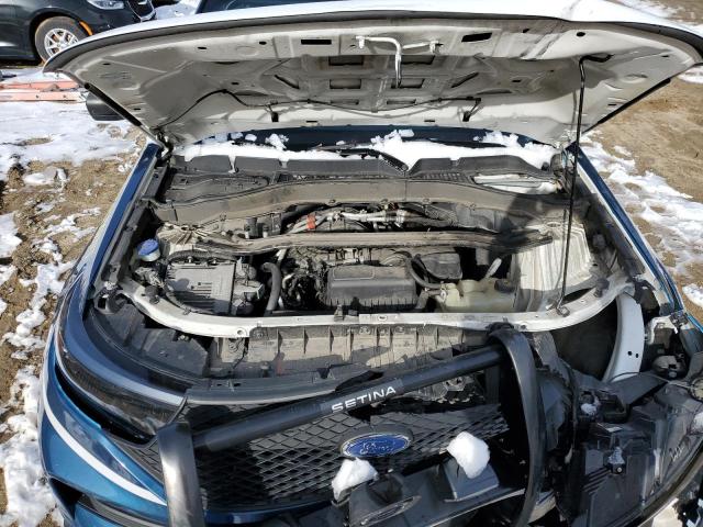 1FM5K8AB5LGA98030 - 2020 FORD EXPLORER POLICE INTERCEPTOR 双色 照片 11