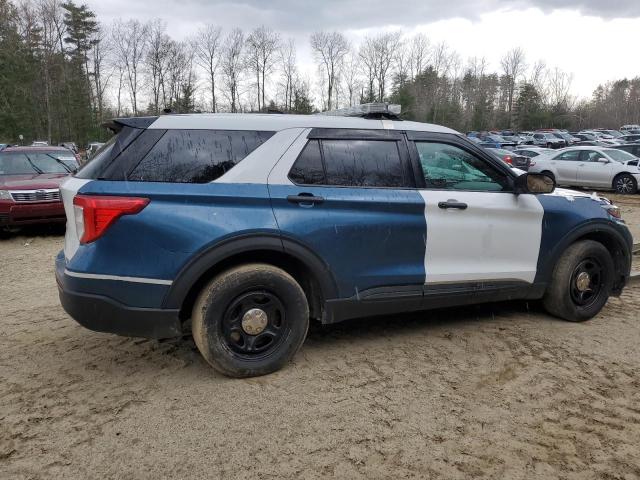 1FM5K8AB5LGA98030 - 2020 FORD EXPLORER POLICE INTERCEPTOR 双色 照片 3