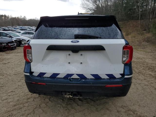 1FM5K8AB5LGA98030 - 2020 FORD EXPLORER POLICE INTERCEPTOR 双色 照片 6