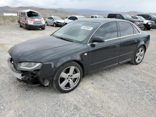 WAUAF78E78A160598 - 2008 AUDI A4 2.0T BLACK photo 1