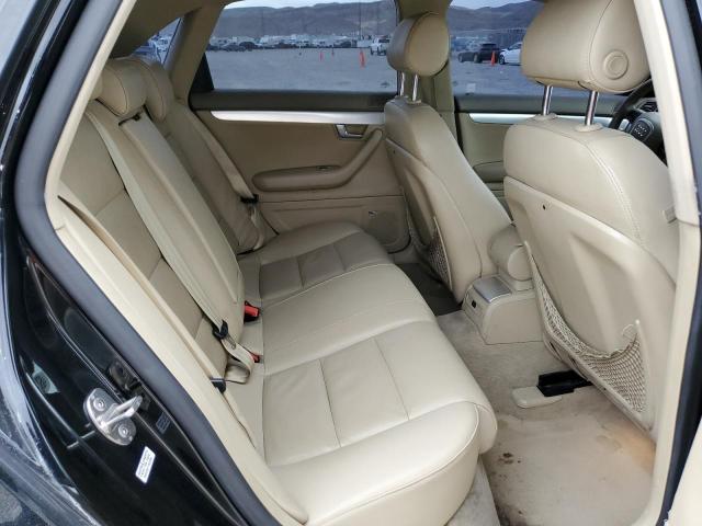 WAUAF78E78A160598 - 2008 AUDI A4 2.0T BLACK photo 10
