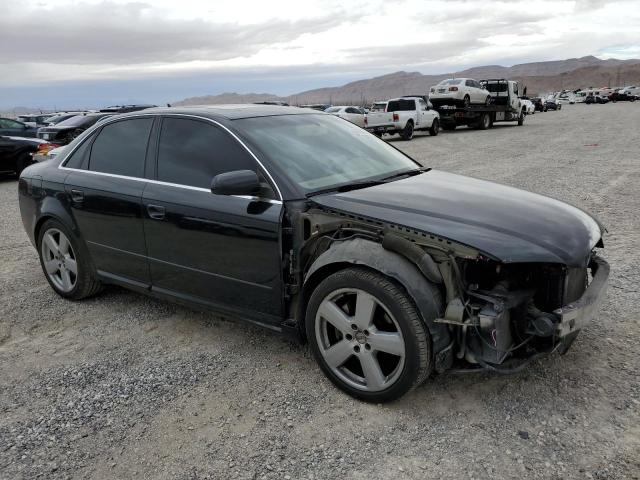 WAUAF78E78A160598 - 2008 AUDI A4 2.0T BLACK photo 4