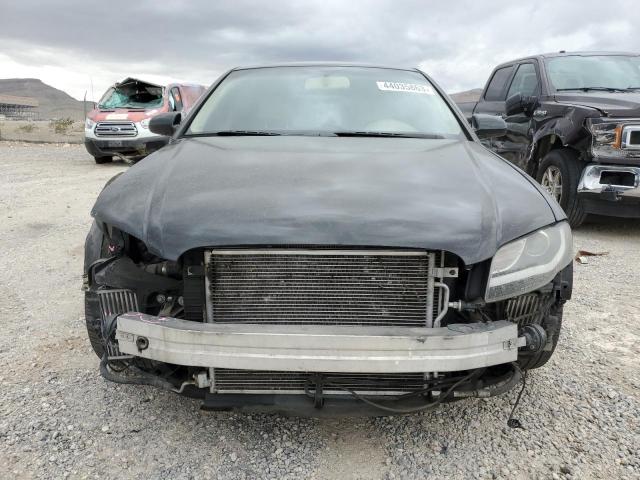 WAUAF78E78A160598 - 2008 AUDI A4 2.0T BLACK photo 5