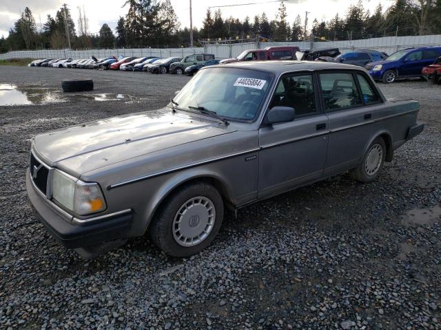 YV1AS8801N1458580 - 1992 VOLVO 240 BASE GRAY photo 1