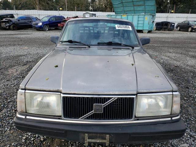 YV1AS8801N1458580 - 1992 VOLVO 240 BASE GRAY photo 5